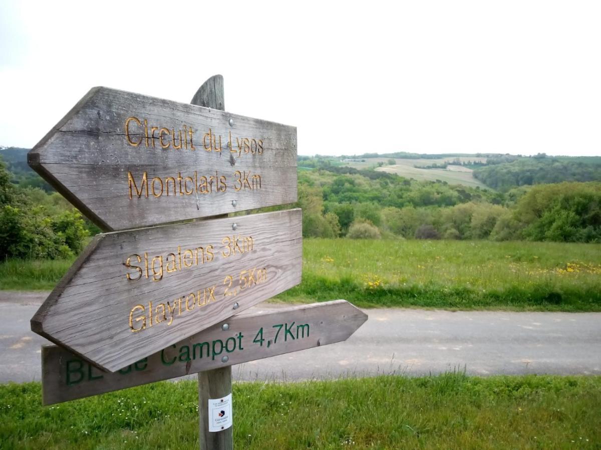 Gite Des Gravets Sigalens Buitenkant foto